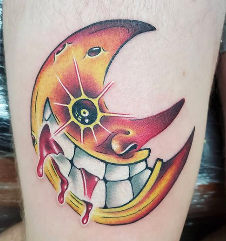 Tattoos - Moon Face - 142452